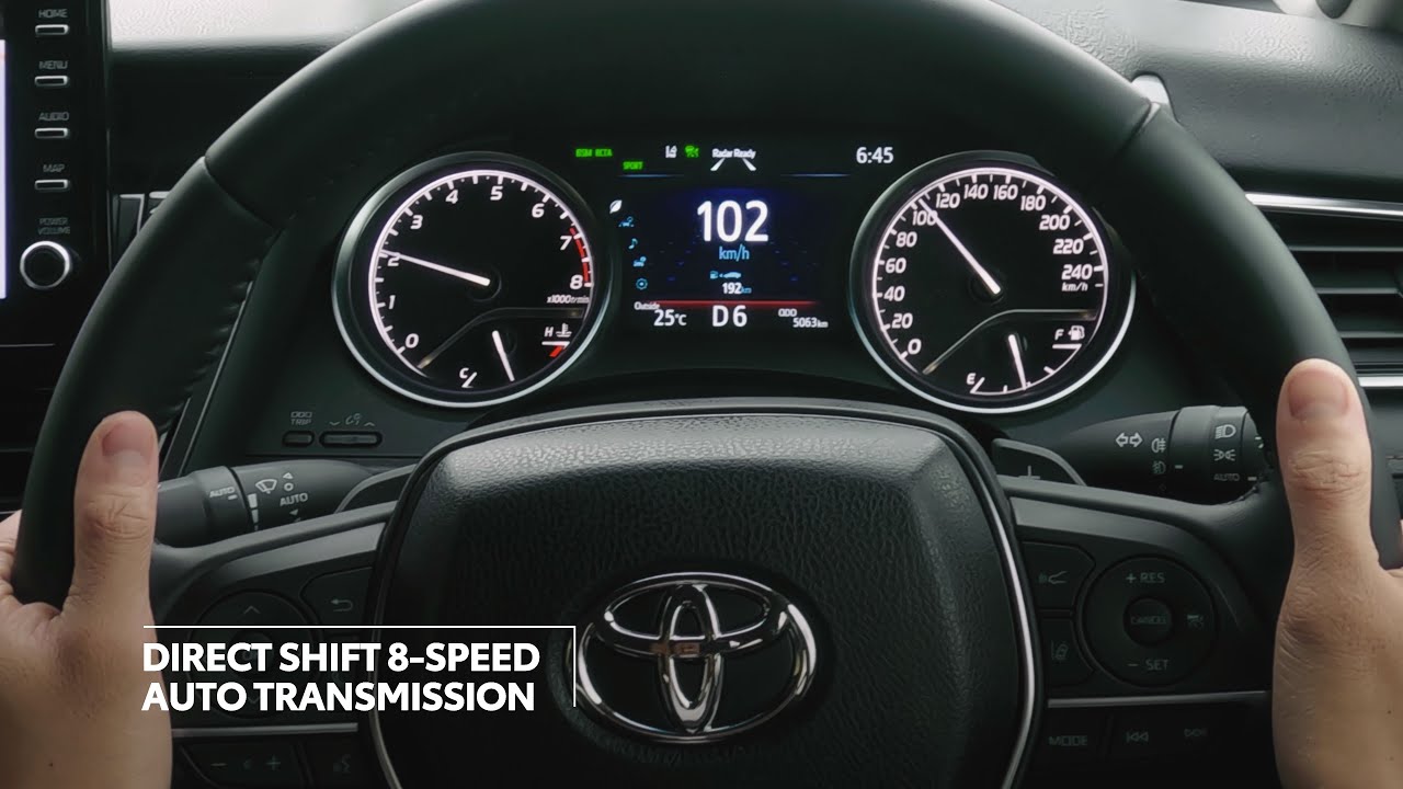 Camry: Direct Shift-8 Speed Auto Transmission