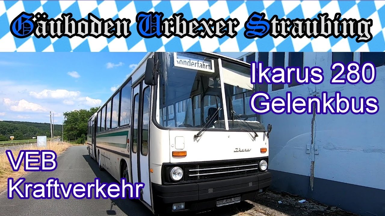 🚌 VEB KRAFTVERKEHR 🚍 IKARUS 280 GELENKBUS # 152