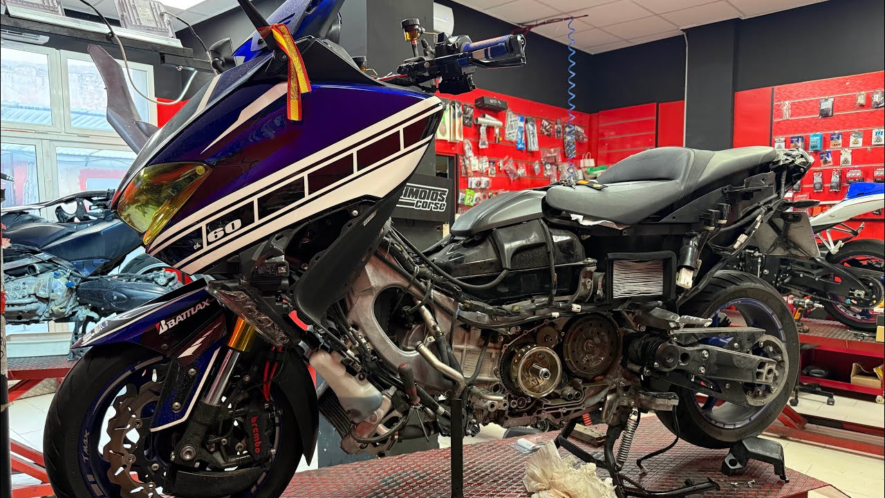 QUE PASO EN EL TALLER EP.27 TMAX DE FRAN AVERIADA