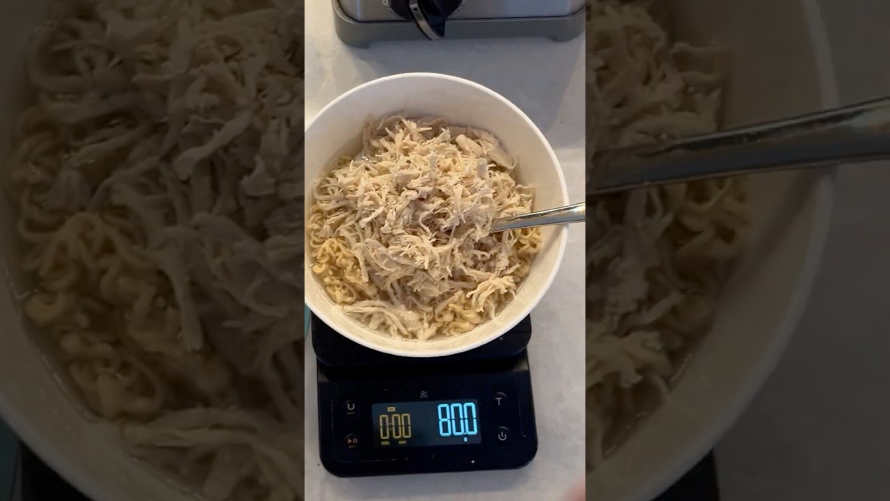 200g of Protein and 1600 Calories: All the Food From My High Protein Calorie Deficit Day