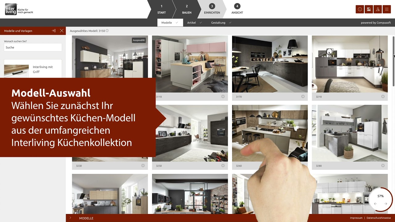 Interliving K&uuml;chen Online Planer - Tutorial