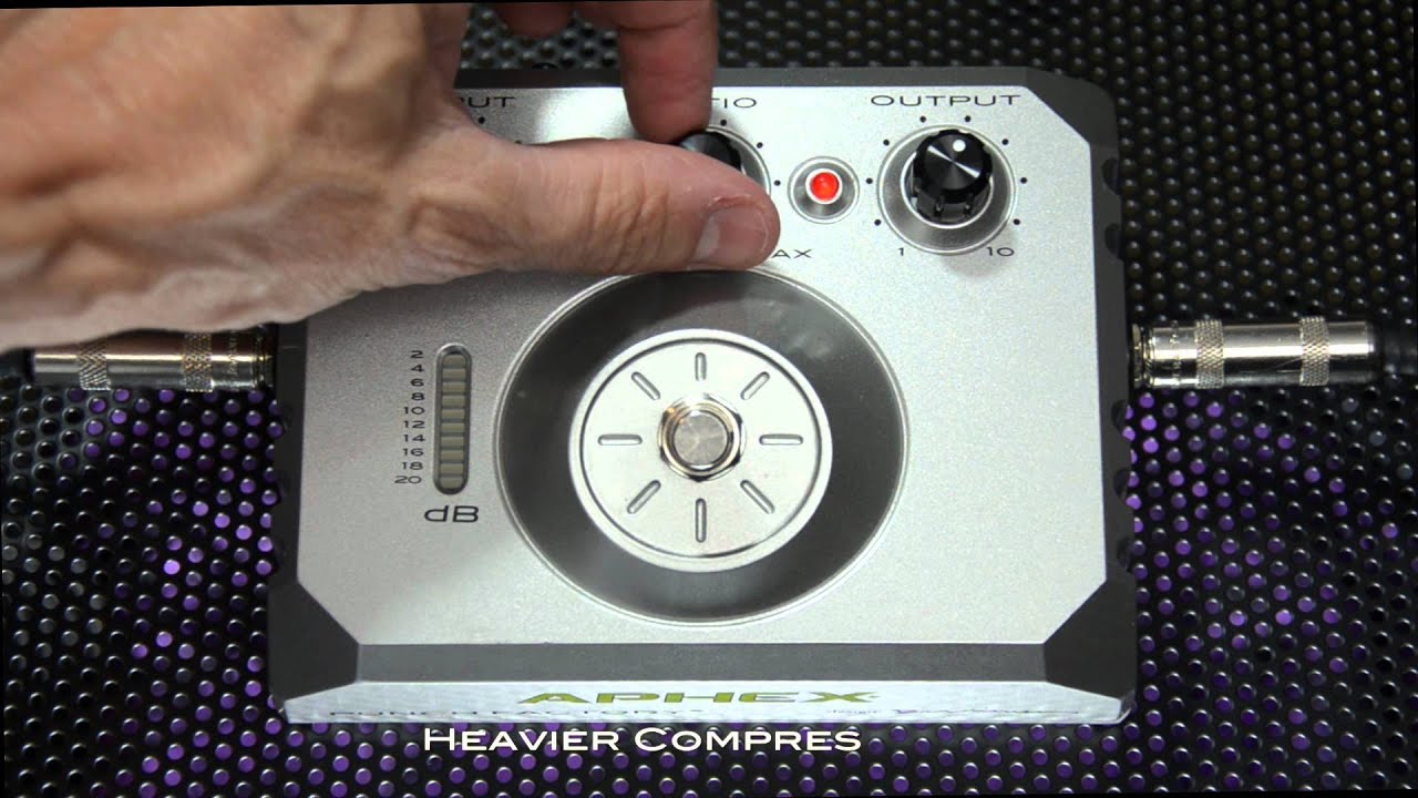 Aphex GUITAR and BASS PEDALS  Demo Video-HD 1080p.mov