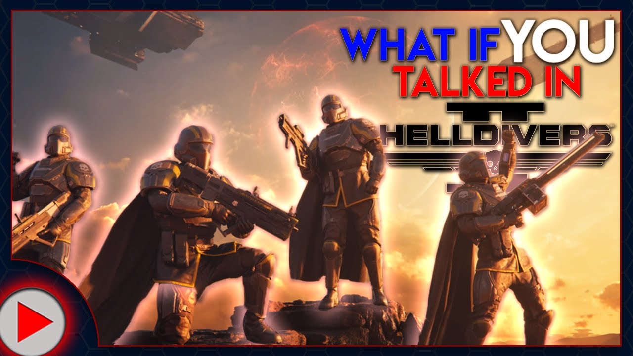 Что, если бы вы заговорили в Helldivers 2? (Пародия)