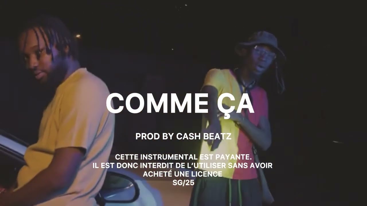 Ste Milano x Team Paiya x Jr la melo ~ COMME ÇA ~ | Instru Afro Drill Ivoire 2025