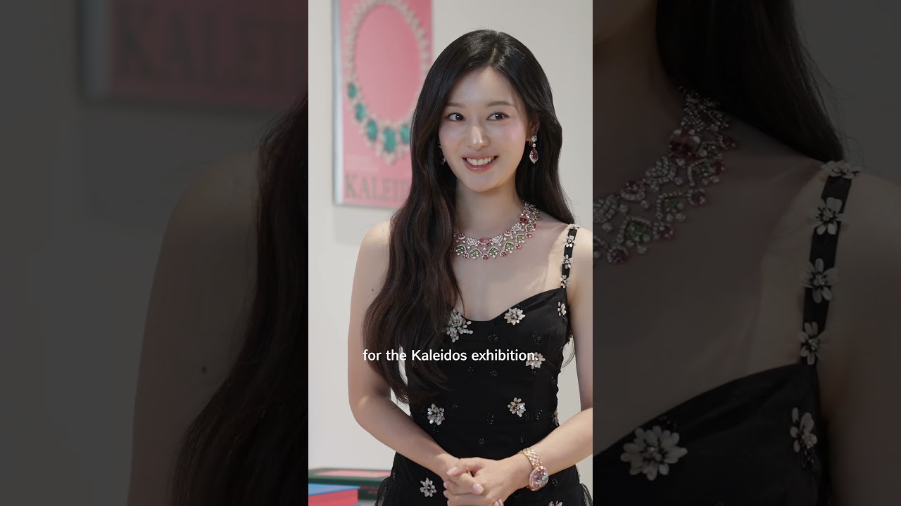 Bvlgari Ambassador Kim Ji Won at the Bvlgari Kaleidos : Colors, Cultures and Crafts exhibition
