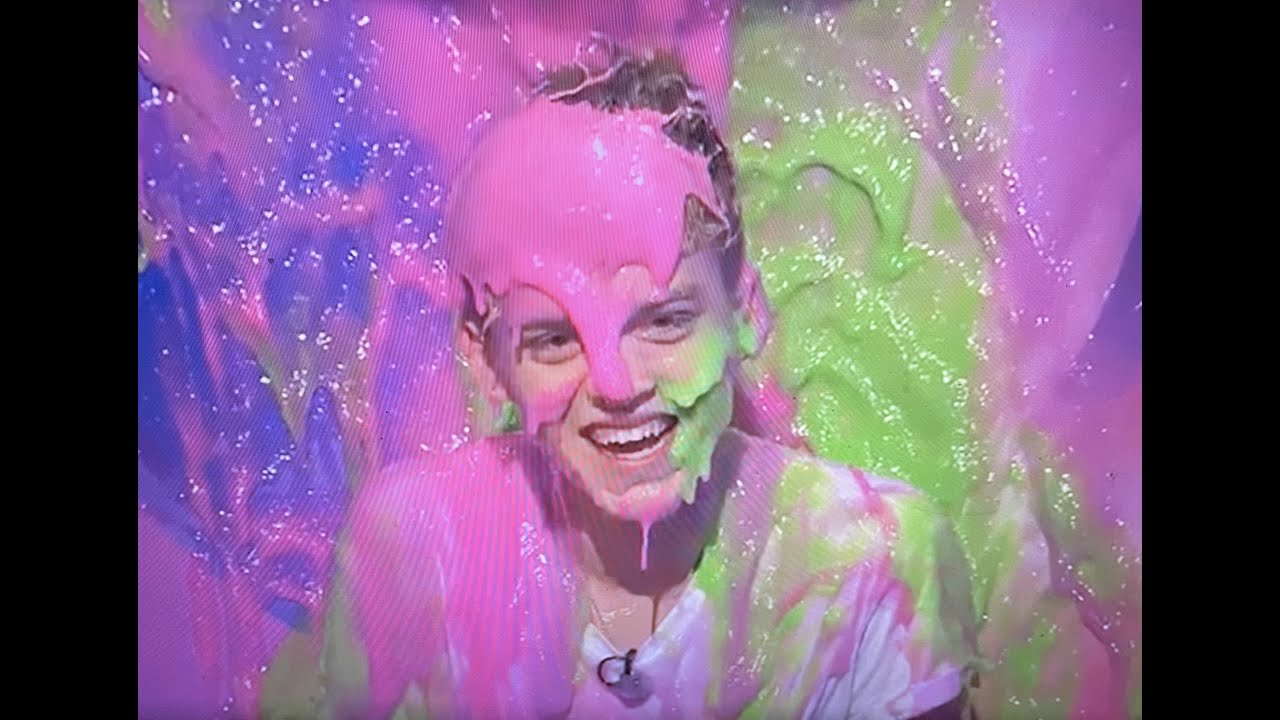 Reece Bibby from boyband New Hope Club gunged on Saturday Mash Up