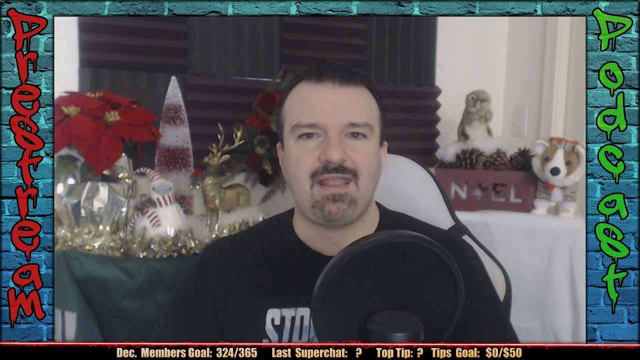 The PreStream Podcast Ep. 3: Dec. 2, 2021 - New Month, New Games, Festive Fun!