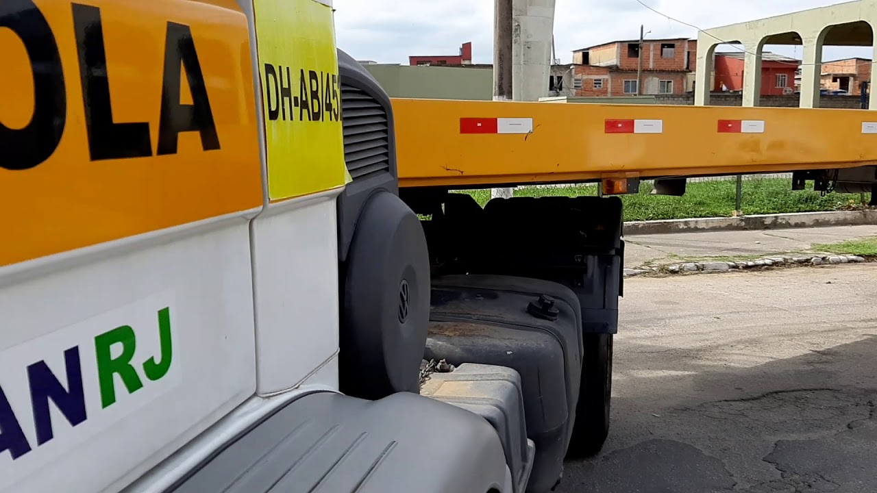 Baliza de carreta com 4 pontos de referência.