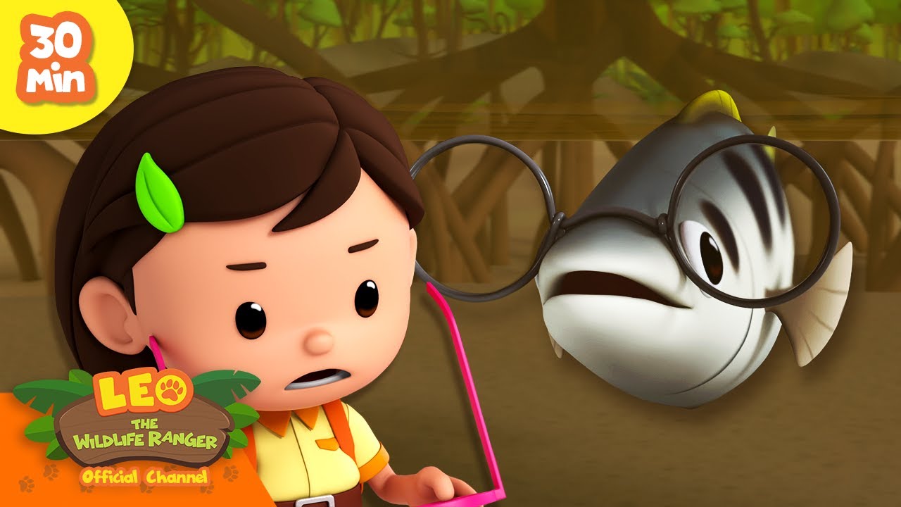SMARTEST FISH ALIVE?! 🤓☝️ | Swamp Animals! | Leo the Wildlife Ranger | Kids Cartoons