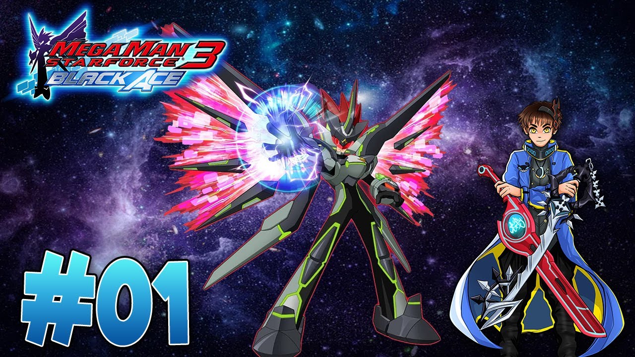 Megaman Star Force 3: Black Ace Playthrough with Chaos part 1: Wish Upon a Star