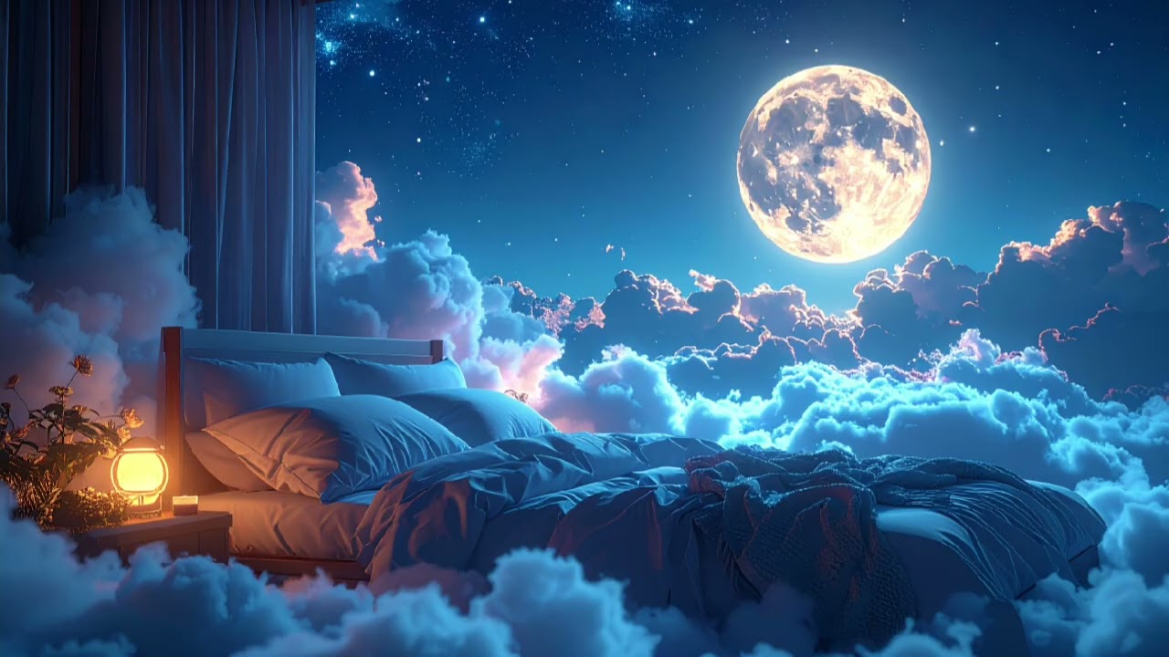 달빛 구름 위 깊은 수면 🌙 50분 몽환적인 숙면 음악 | 불면증 완화, 편안한 밤