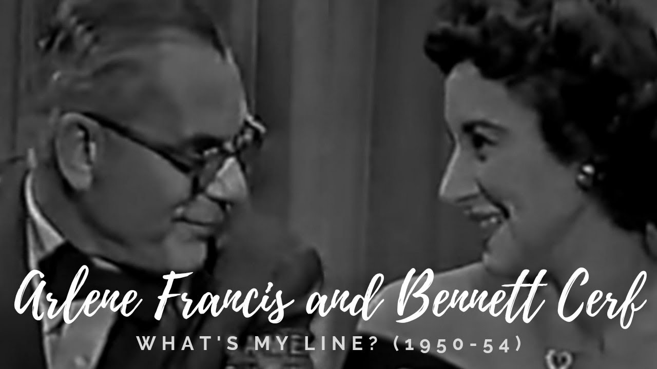 Arlene Francis & Bennett Cerf | What's my line? (1950-54) memories