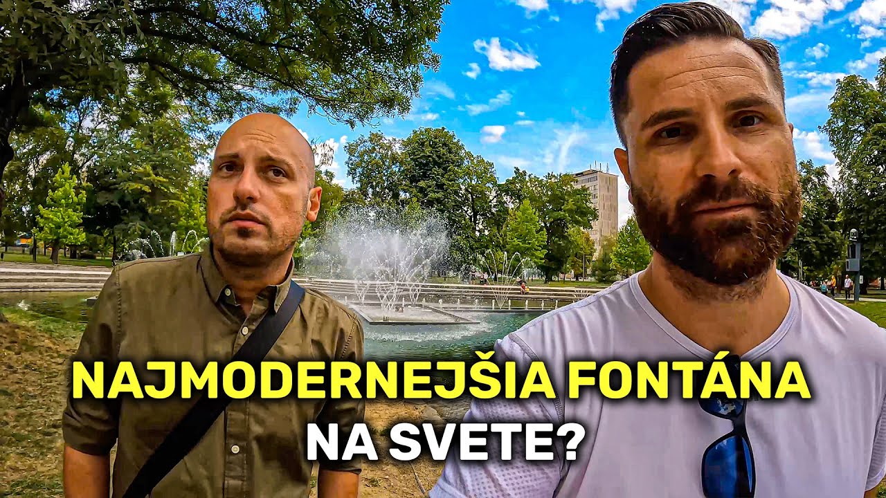 NAJMODERNEJŠIA FONTÁNA NA SVETE JE V KOŠICIACH | Košice plávajúca fontána 2022 4K video