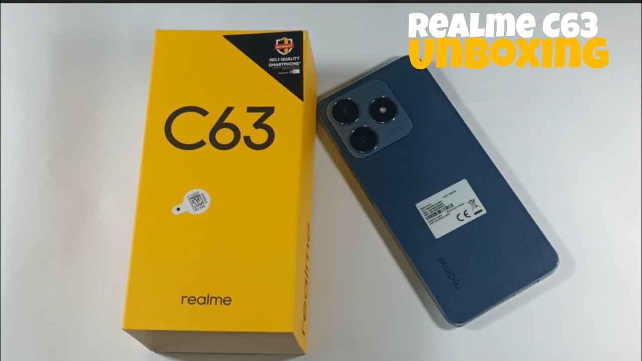 realme C63 unboxing||Ahmad tech