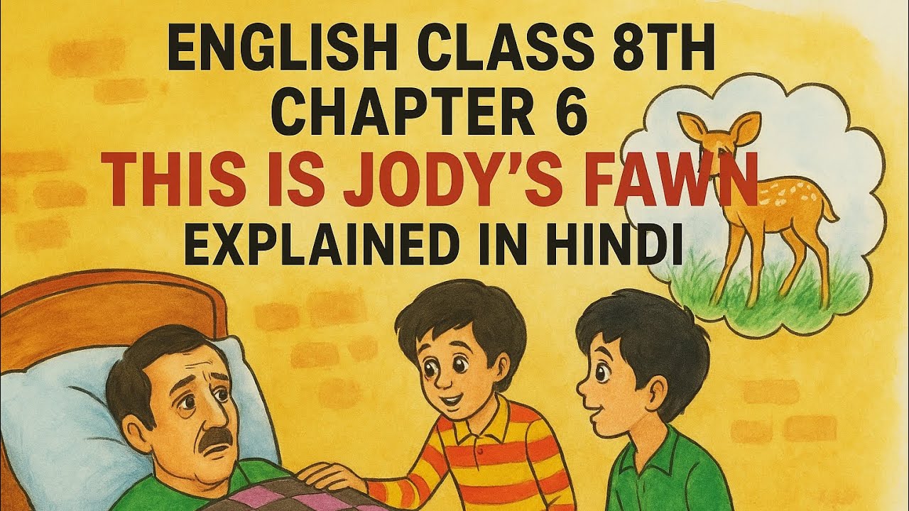 This Is Jody's Fawn Class 8th Explanation, With question answers , Explained in Hindi 