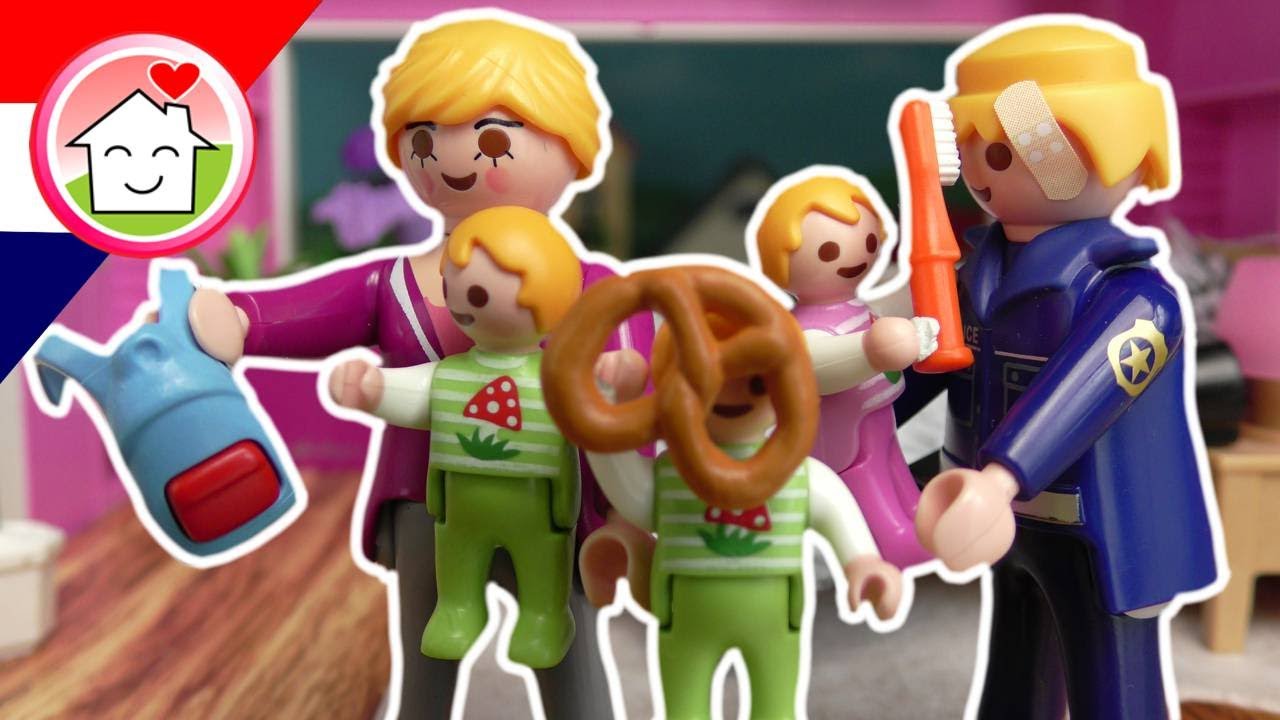 Playmobil filmpje Nederlands Ochtendroutine met de familie Overbeck - Familie Huizer