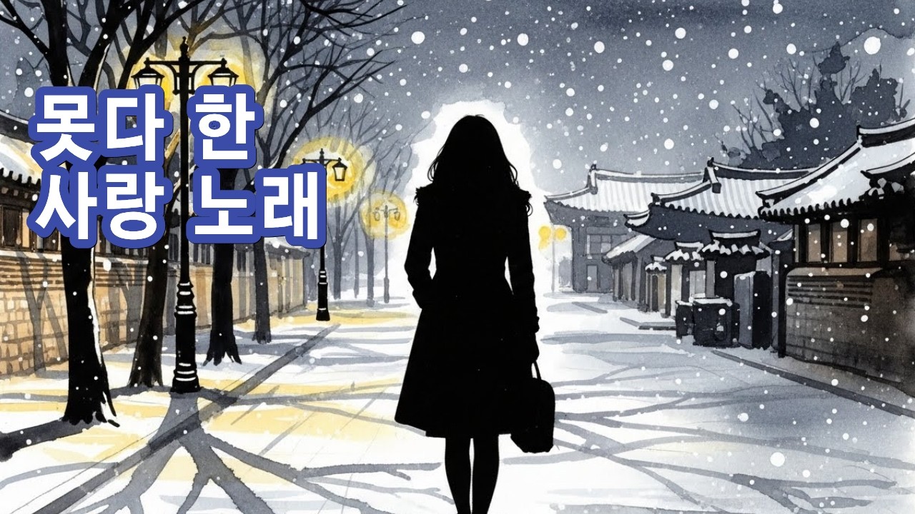 [감성트로트] 📢 못다 한 사랑 노래 | 그대에게 닿지 못한 마음 | 감성발라드