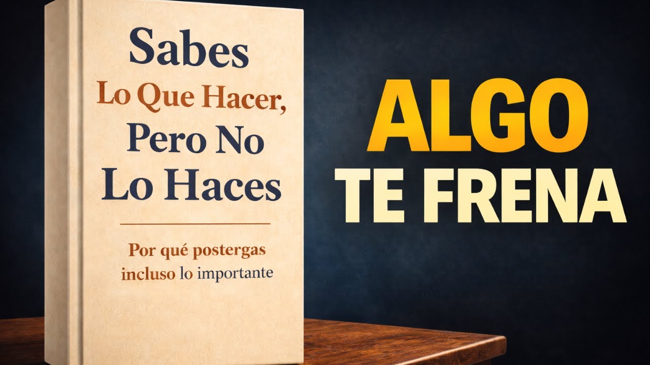 Sabes lo que hacer... pero no lo haces (y por qué postergas incluso lo importante)