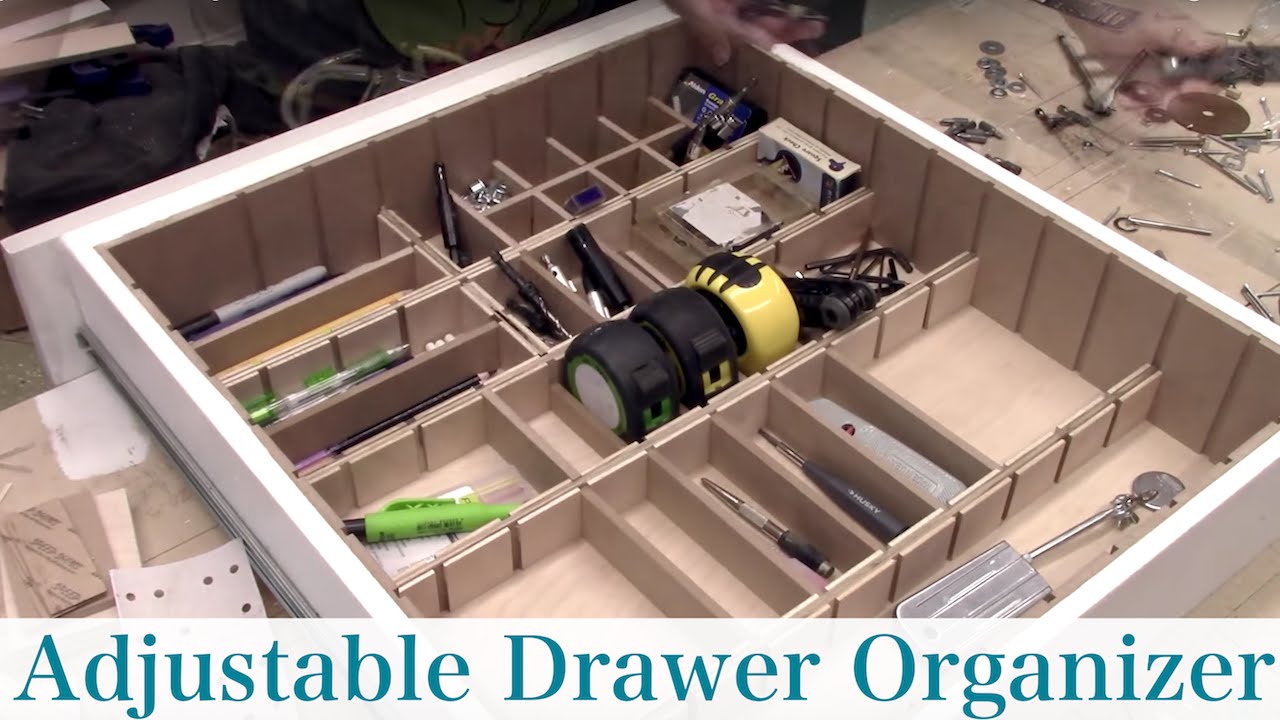 Adjustable Drawer Storage Organizer