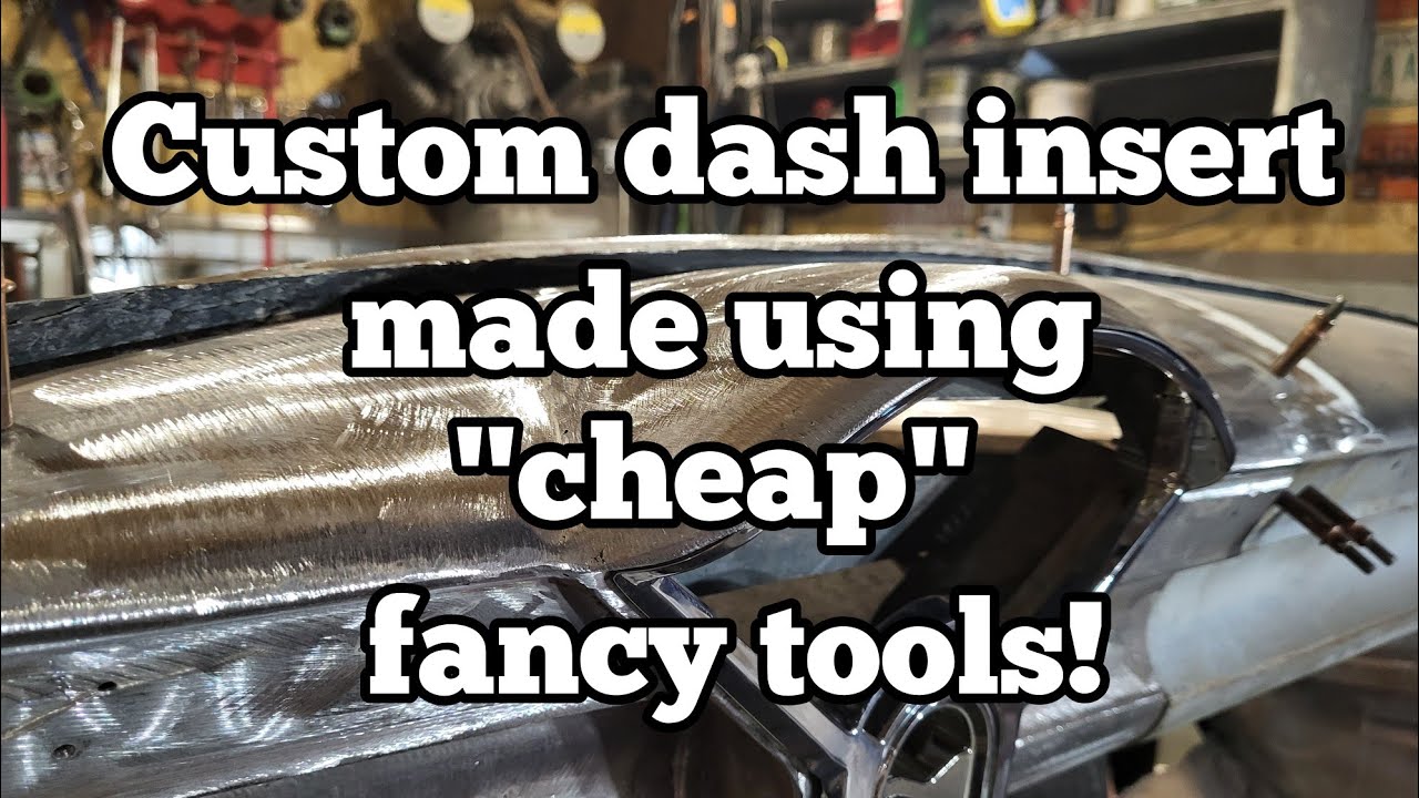 Custom dash insert made using 