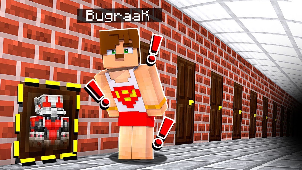 GİZLİ ODADA SAKLANMAK - Minecraft SAKLAMBAÇ (ANT MAN HIDE & SEEK)
