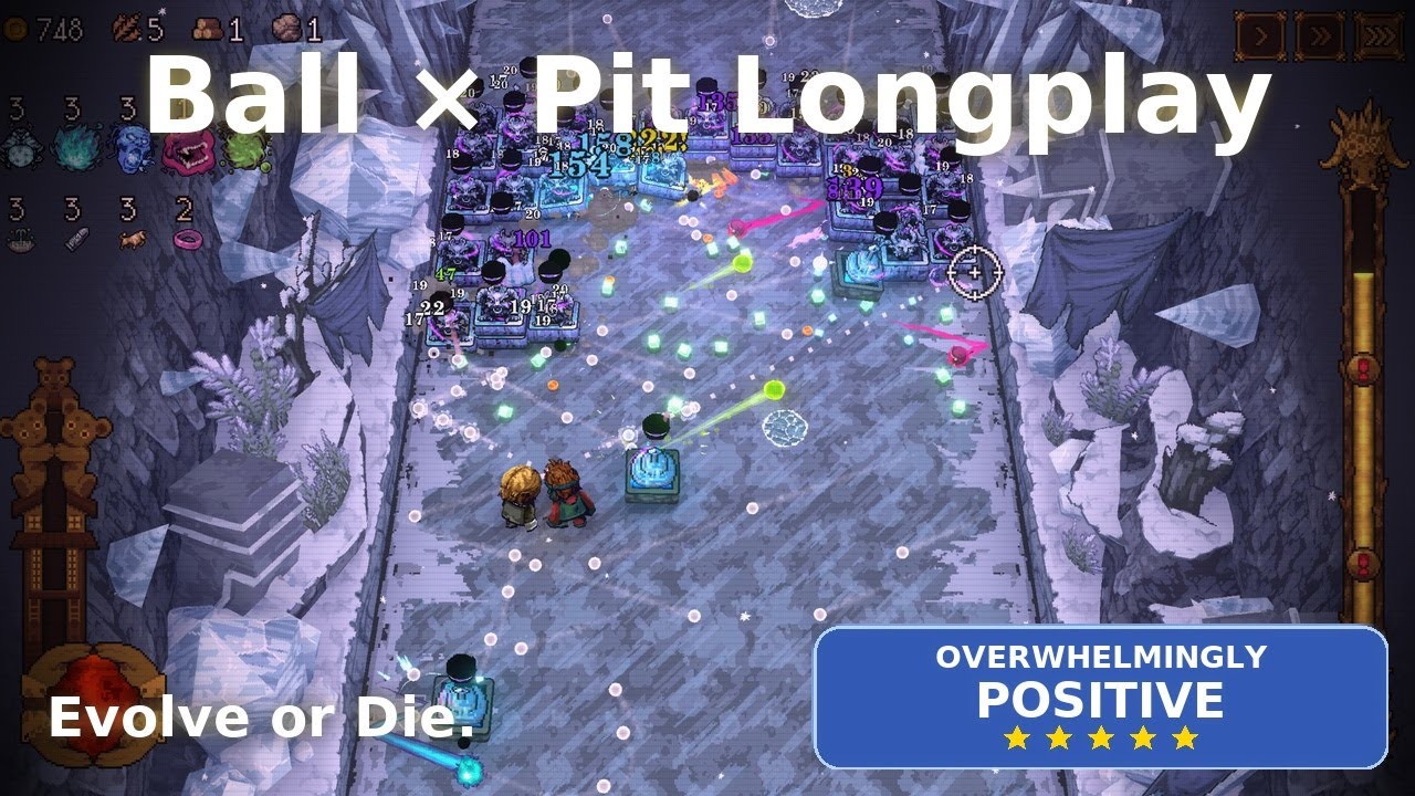 Ball X Pit Longplay | Ball Fusions, Base Building & Relaxed Runs | All Characters Unlocked