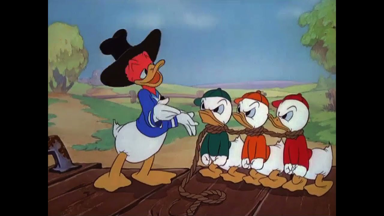 Donald Duck - Truant officer Donald (Reversed)
