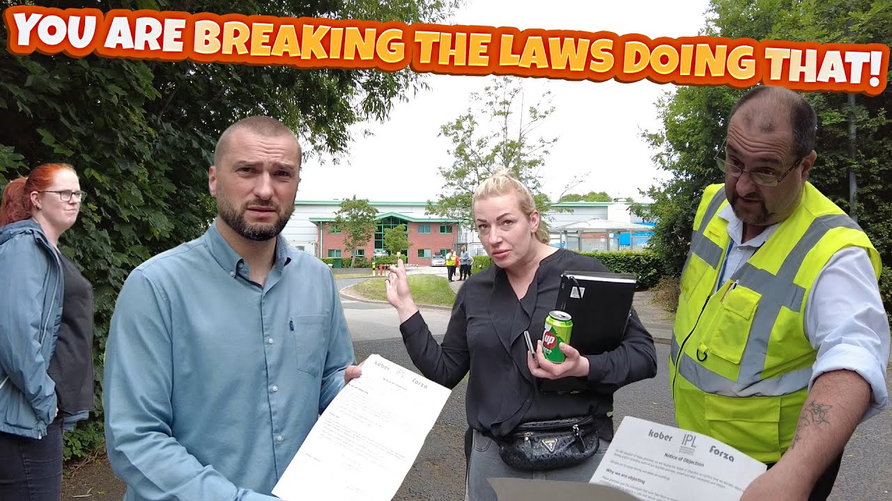 The Police are coming - they will deal with you. 