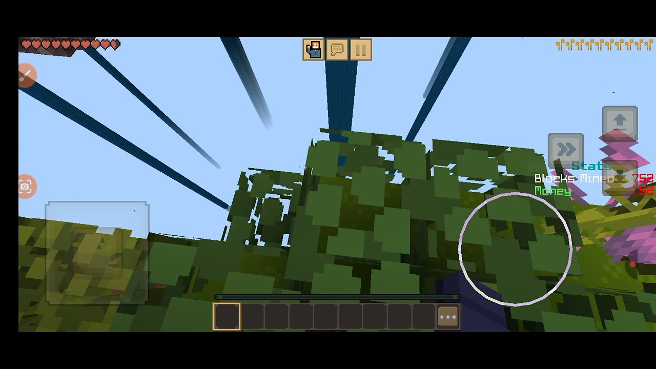 CRAFTINGANDBUILDING ONE BLOCK SKYBLOCK