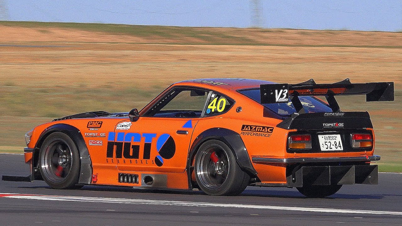 800HP Datsun 240Z Time Attack Car - Pure Sound