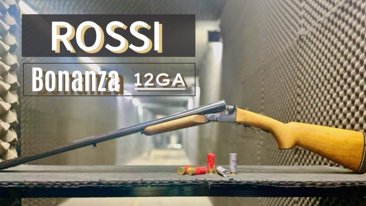 Espingarda Rossi Bonanza 12ga(cano paralelo)