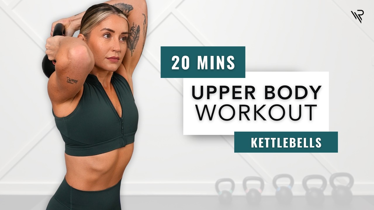 20 Min Upper Body Kettlebell Strength (No Repeats)
