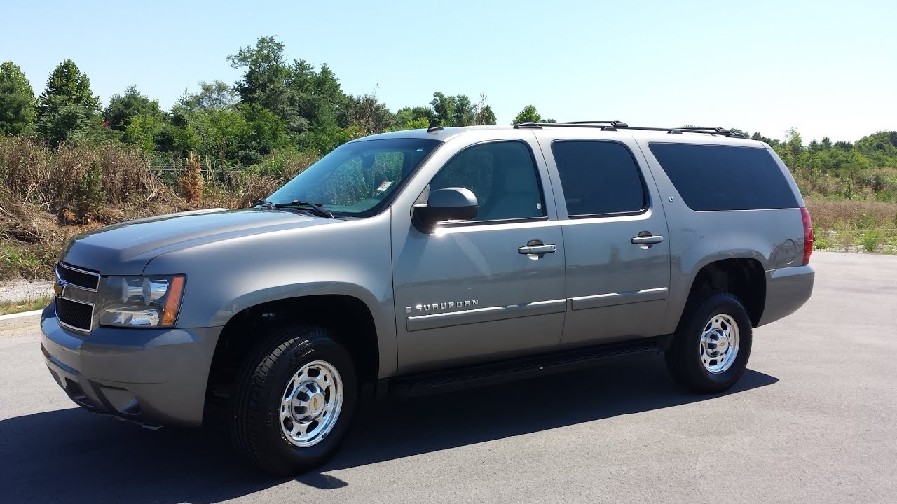 sold.2007 CHEVROLET SUBURBAN 2500 4X4 3LT 131K 6.OL VORTEC V8 LEATHER FOR SALE 855-507-8520