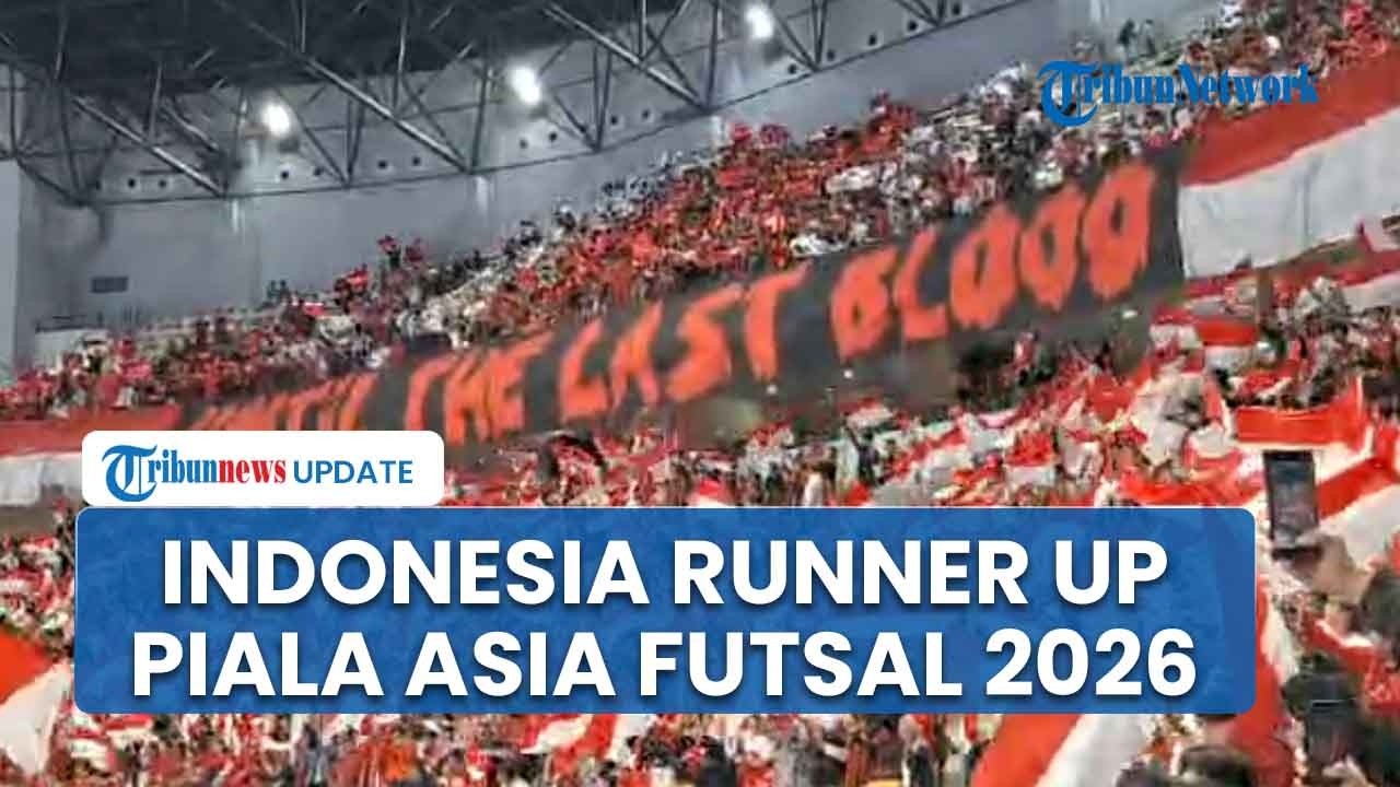 Hasil Final Piala Asia Futsal 2026 Indonesia vs Iran: Gagal Juara Timnas Raih Posisi Runner Up