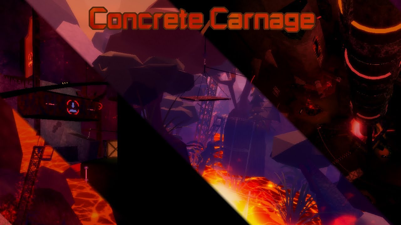 Flood Escape 2 Community Maps: Concrete Carnage v2