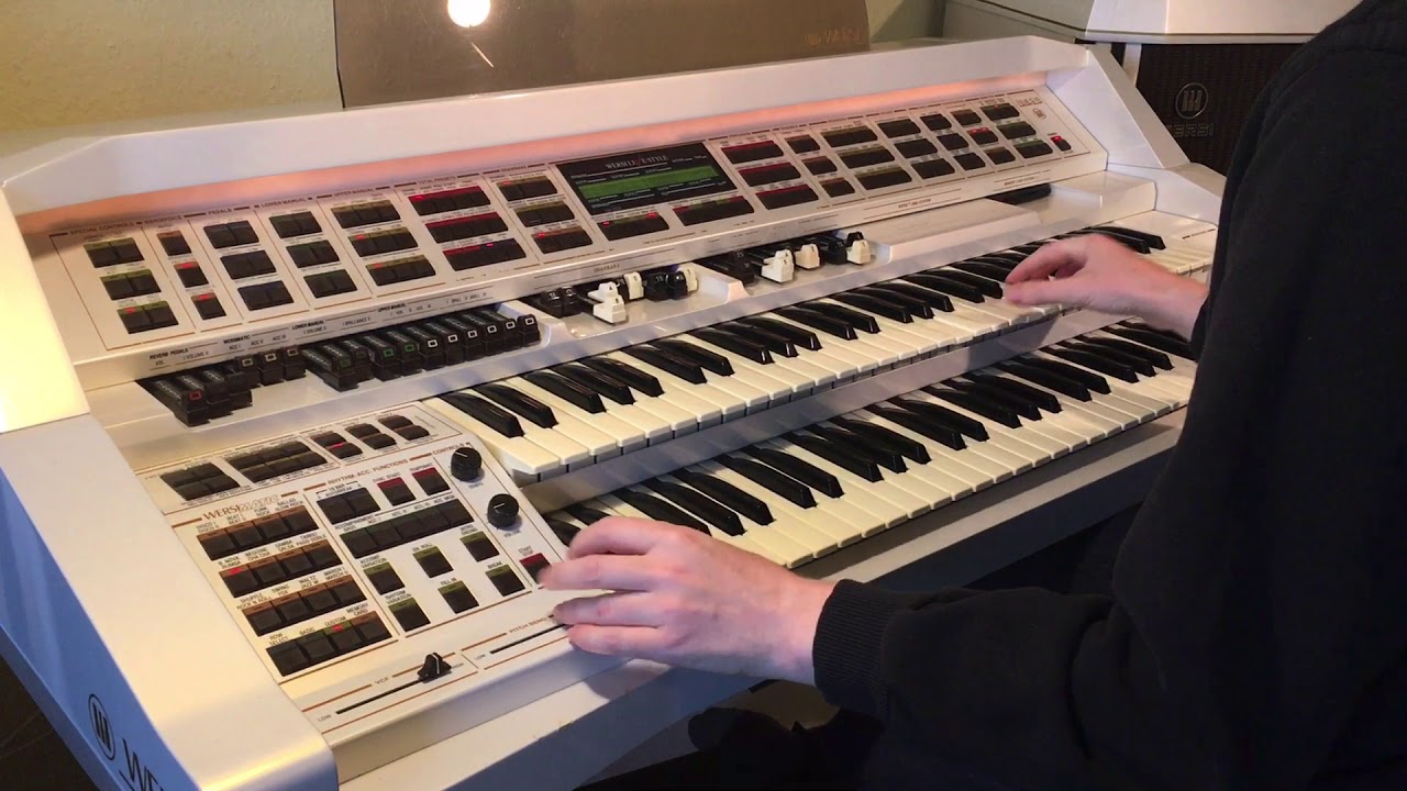 Vintage Organ Drawbars Medley / Florian Hutter - Wersi Gala