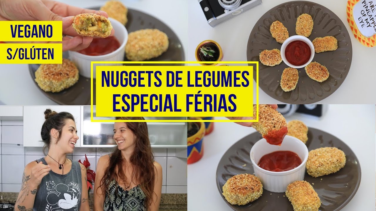 NUGGETS DE LEGUMES, SEM GLÚTEN E VEGANO | TNM Vegg