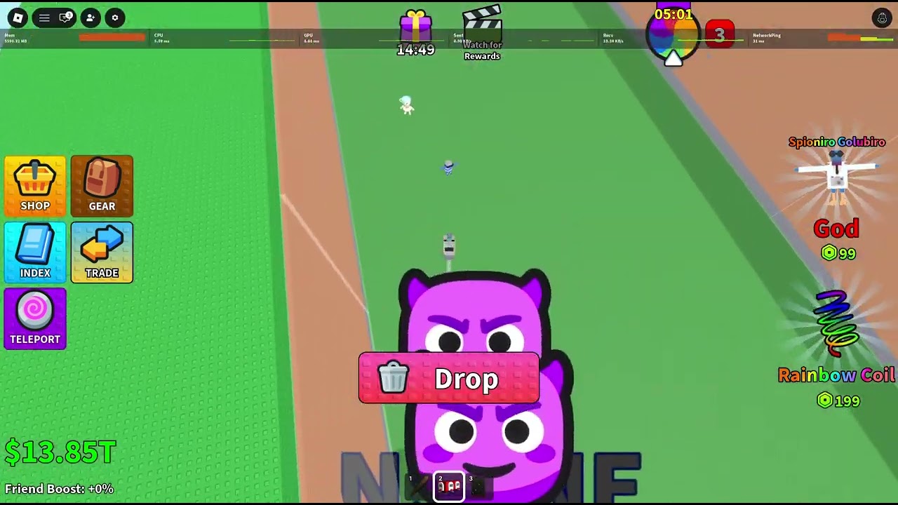 PLS ADD ME TO LEADERBOARD  @escapegaurdstostealbrainrots