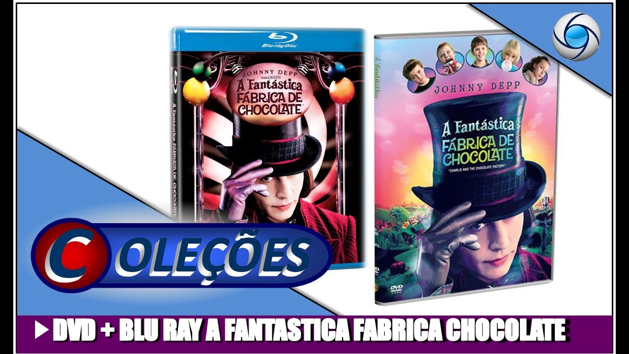 💿COLEÇÕES: A Fantástica Fábrica de Chocolate