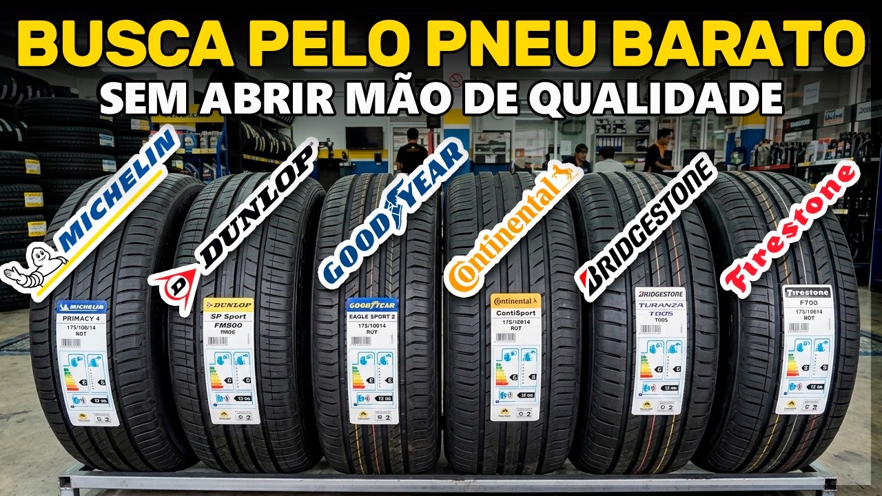 Qual PNEU entrega CONFORTO e SEGURANÇA pelo menor PREÇO? Minha busca pelo 225/50-17 ideal