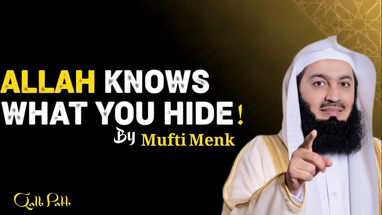 When No One Understands You, Allah Does | A Powerful Reminder for the Silently Hurting #muftimenk 