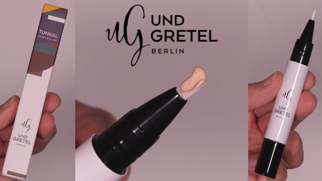 40€ CONCEALER!!! 😱 TOP oder FLOP 🗑 | Und Gretel Tunkal Concealer Review | Naturkosmetik | Ginkgomen