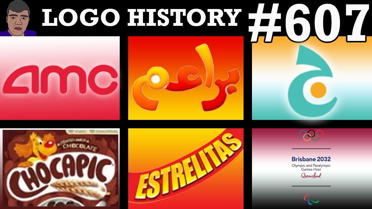 ИСТОРИЯ ЛОГОТИПА № 607 — JeemTV, Baraem, Chocapic, Estrelitas, AMC Theatres и Brisbane 2032