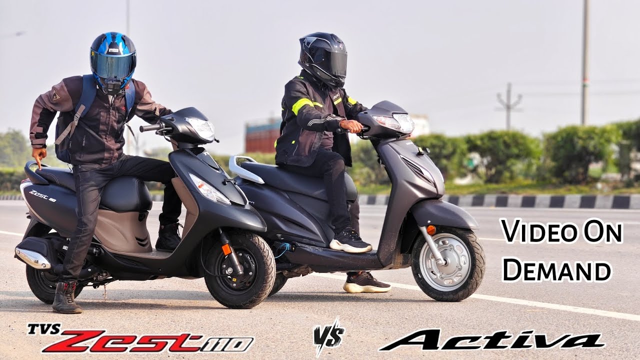 TVS Zest 110 Vs Honda Activa 110 | Who Will Win ?
