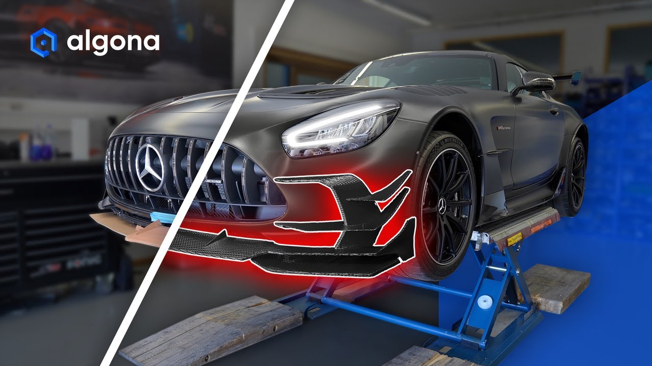 Scan-zu-CAD: Clay-Modelle digitalisieren  | Upgrade für den Mercedes AMG GT Black Series