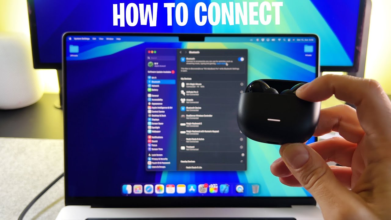 Redmi Buds 6 Lite How to Connect with MacBook / iMac / Mac Mini