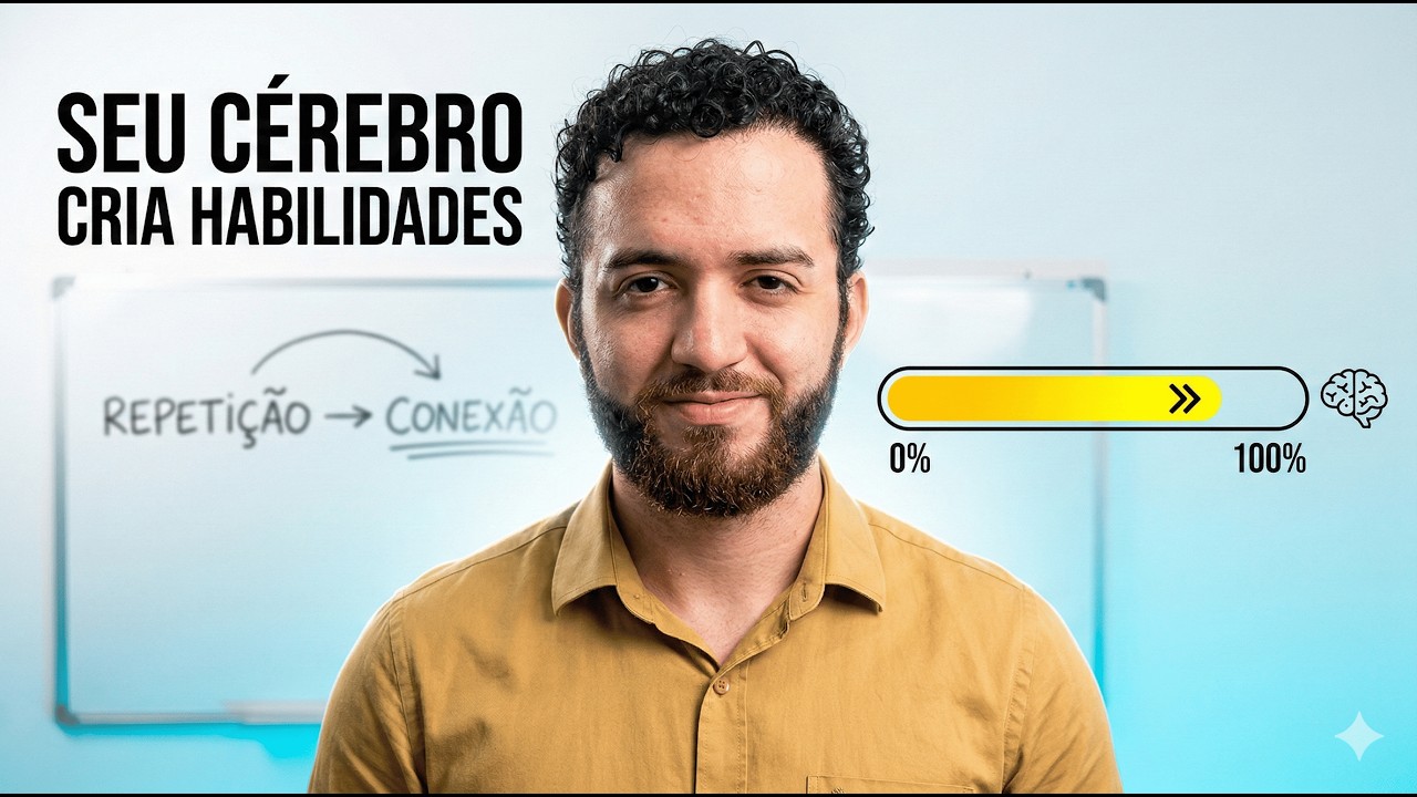 Criar novas habilidades: o erro que seu cérebro repete e você chama de falta de talento