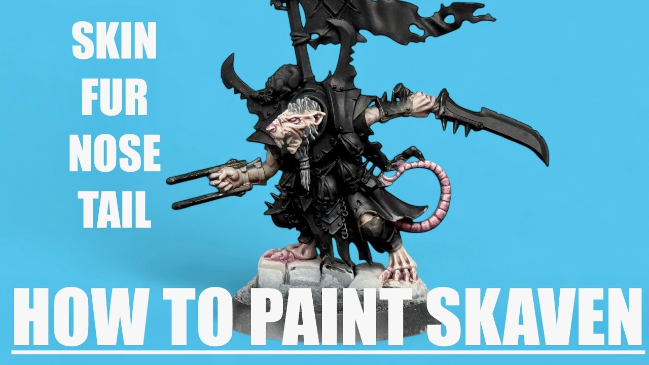 How To Paint : Skaven | Skin, Fur, and Tail