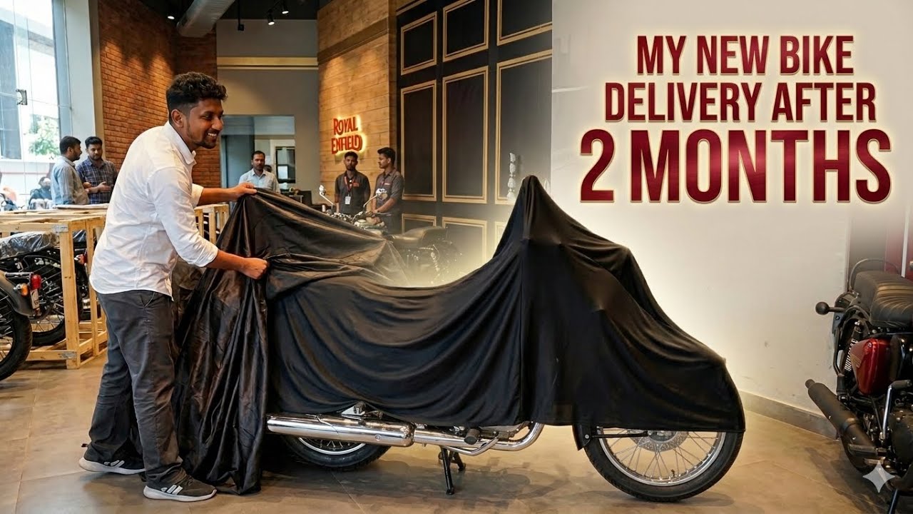 My New Bike Delivery- 2 Mahine Baad Mil hi gyi 