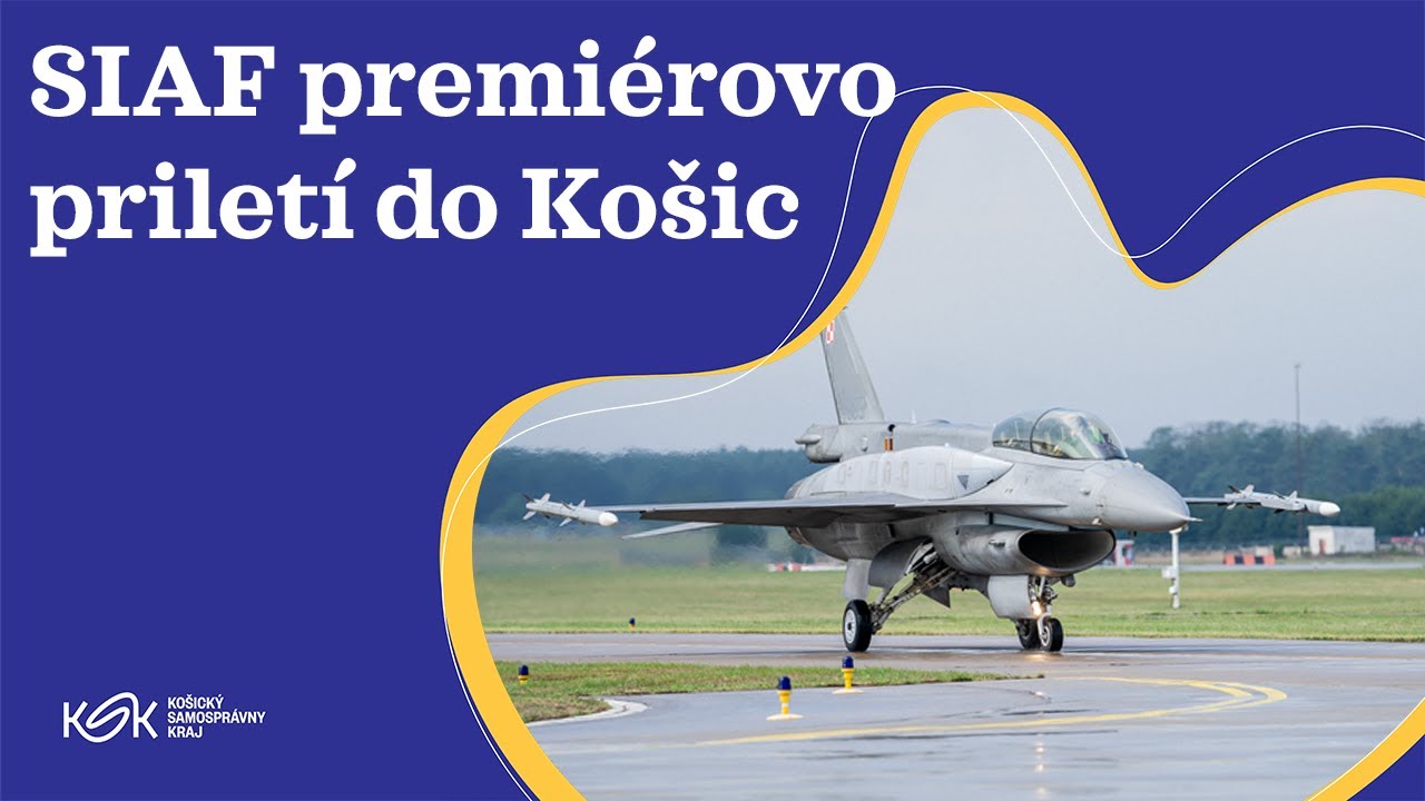SIAF premiérovo priletí do Košic